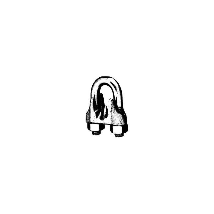 Chicago Hardware 231756 Wire Rope Clip, Galvanized
