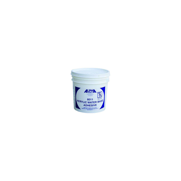 Lippert 2020002238 Alpha Systems Acrylic Water Based Bonding Adhesive, Gal., White
