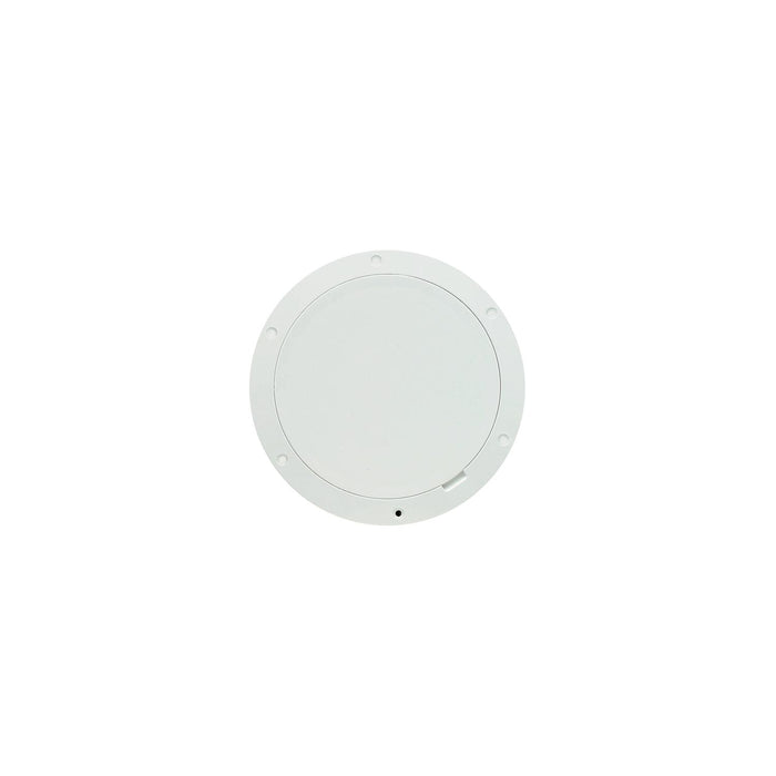 Beckson Marine DP65W Pry-Out Deck Plate With Standard Trim Ring, Diamond Center