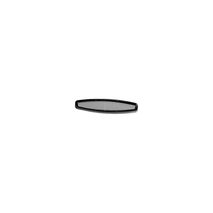 Beckson Marine PF100-SB PF100 Newport Oval Flex-Port, Smoked Lens, Black Trim Ring