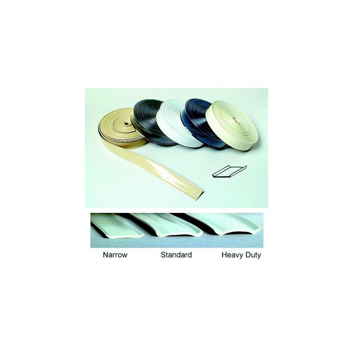 RV Designer E363 Insert Trim, 1" x 25', Heavy Duty Colonial White