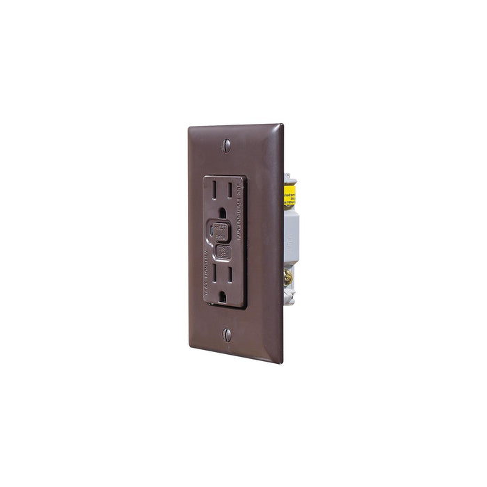 RV Designer S805 AC GFCI RV Outlet with Cover Plate