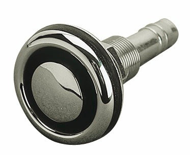 Sea-Dog Stainless Steel Flush Mount Gas Tank Vent 5/8" Hose - Straight