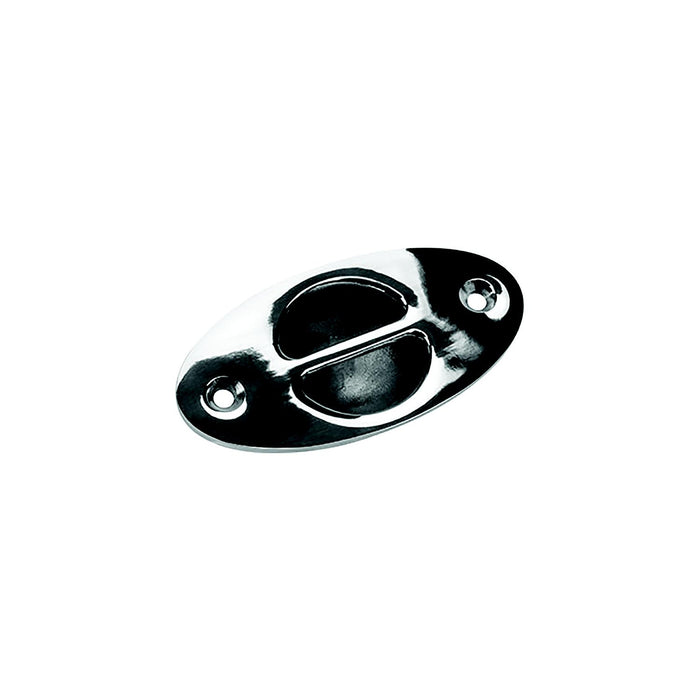 Sea Dog 076102-1 Sea-Dog Recessed Anchor Point, A=4", B=1/8", C=3/4", D=1-1/2" F= 2", #10 FH