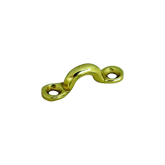 Sea Dog 081271-1 Sea-Dog Pad Eye, A: 3/8" B: 1/2" C: 1-5/8" , Brass, #10 FH