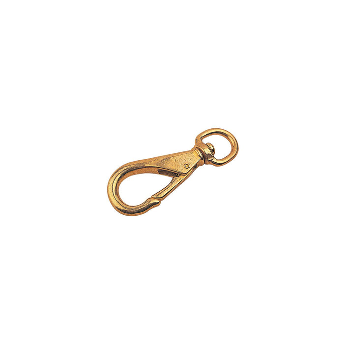 Sea Dog 139132-1 Brass Swivel Eye Snap Size-2, Carded