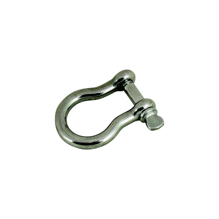 Sea Dog 147060-1 Seadog 3/8" SS Bow Shackle, Carded, A:3/8", B:7/8", C: 1-7/16", D:1-3/4"