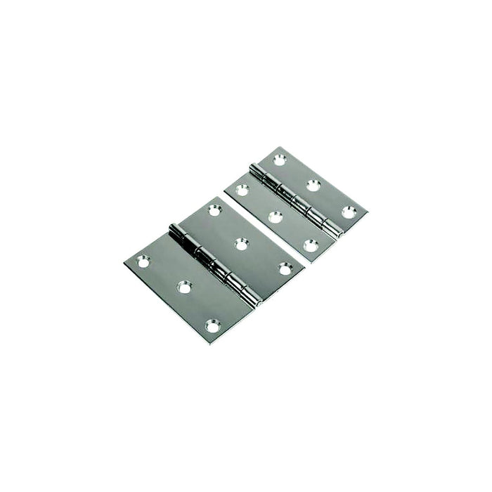 Sea Dog 2010811 Sea-Dog Butt Hinges, A: 3" B: 1-1/2", C: 1-1/2" D:3" E: 1/16", #8 FH