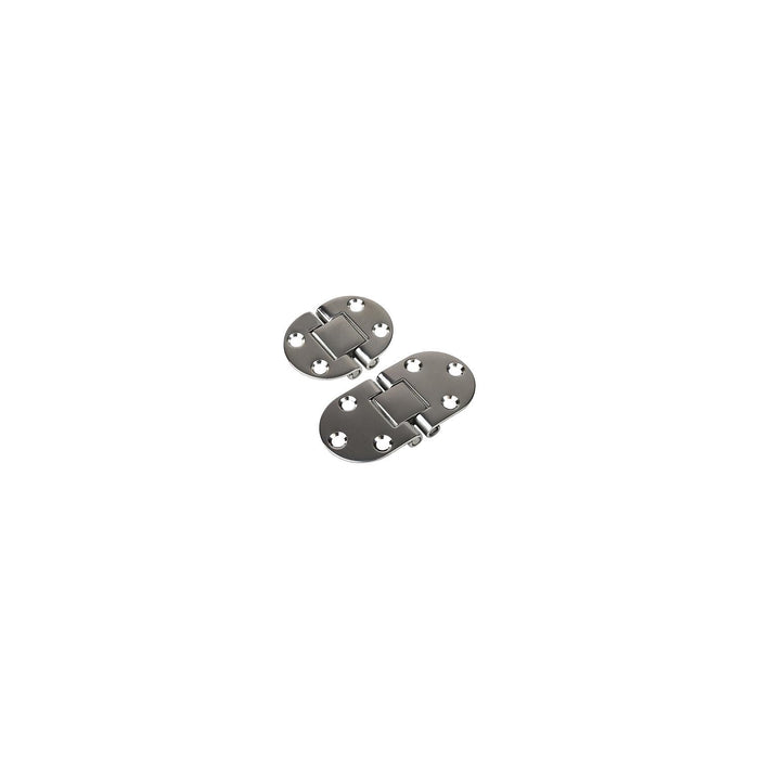 Sea Dog 201555-1 Sea-Dog Round Side Two Pin Hinge, 3" (Carded)