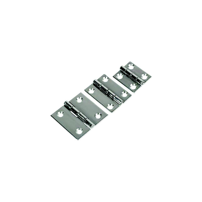 Sea Dog 203071-1 Dampening Butt Hinge, #8 FH, Weight .06/.12, A: 1-1/2", B: 3/4", C: 3/4", D: 2", E: 1/16"