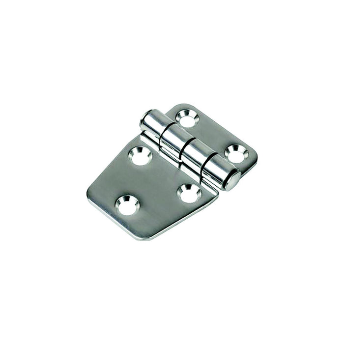 Sea Dog 203510-1 Dampening Short Side Door Hinge, #8 FH, A= 2-1/8", B=11/16" C= 1-7/16", D= 1-1/2", E= 1/16"