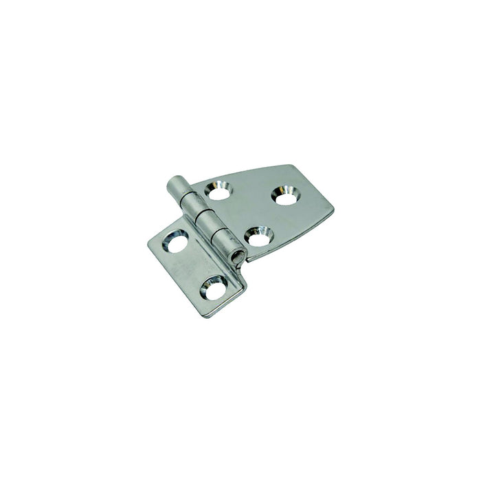Sea Dog 203512-1 Dampening Offset Short Side Door Hinge, #8 FH, A=2-1/8", B=5/8", C=1-3/8", D=1-1/2", E=1/16", F=3/8"