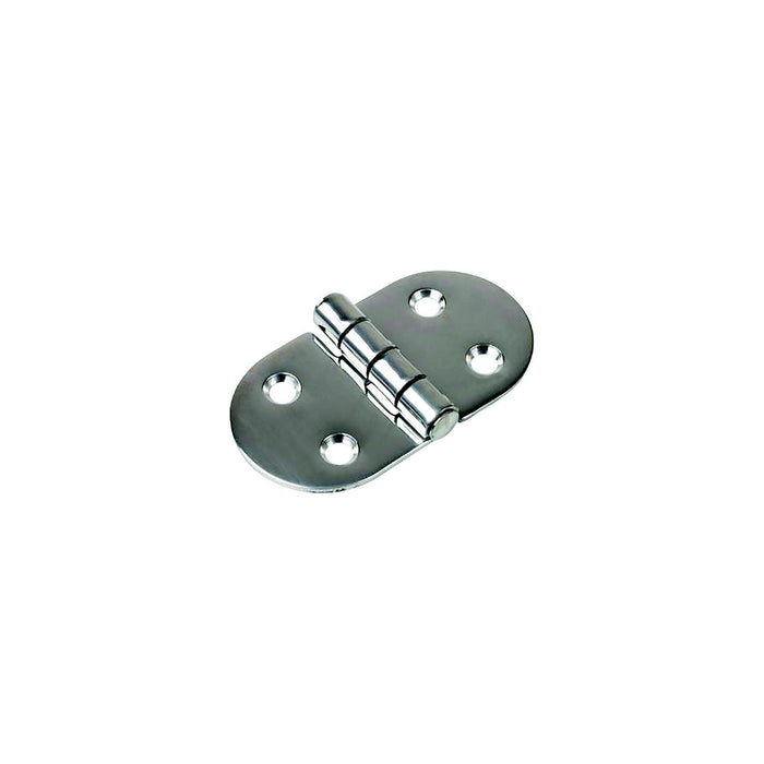 Sea Dog 203700-1 Dampening Round Side Door Hinge Short, #8 FH, A=2-13/16" B= 1-7/16" C= 1-7/16" D=1-1/2" E= 1/16"