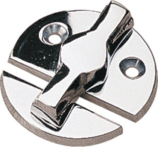 Botón de puerta de latón/placa cromada Sea-Dog (222360-1)