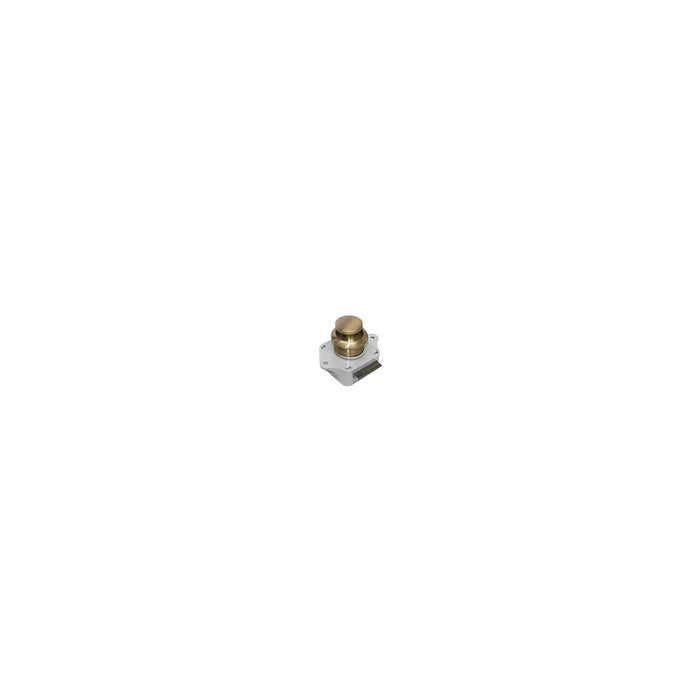 Sea Dog 224303-1 Sea-Dog Push Button Rim Latch, Brushed Brass