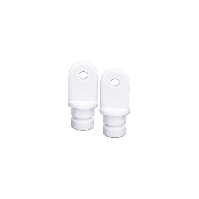 Sea Dog 273181-1 Internal Eye End, 7/8" White, Pair
