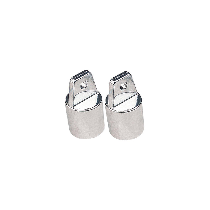 Sea Dog 276100-1 Sea-Dog External Eye End, 7/8" Chrome Zinc, Pair