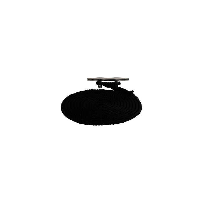 Sea Dog 301110015BK-1 Premium Twisted Three-Strand Nylon Dock Line