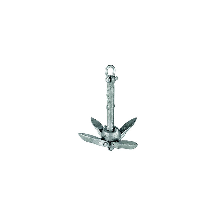 Sea Dog 318009 Folding Grapnel Anchor 9 lbs, 5'-18' Boats, 5/16"x120' Line, 3/16"x10'-13' Chain