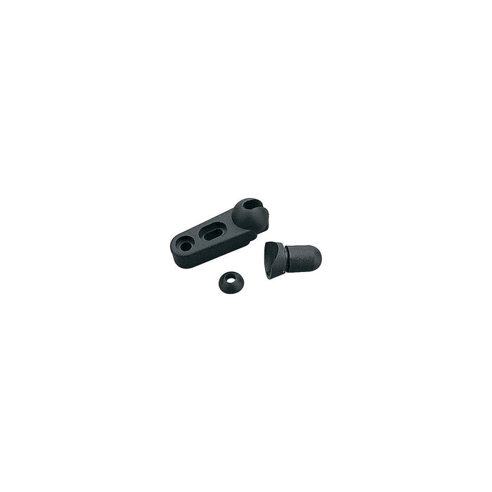Sea Dog 324300-1 Windshield Brace Foot, Black, Pair