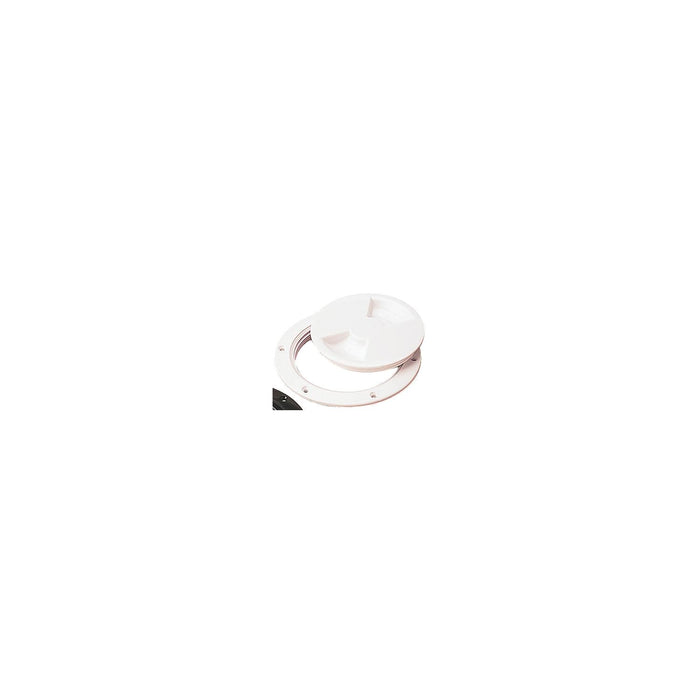 Sea Dog 337160-1 Sea-Dog Screw Out Deck Plate, 6" White