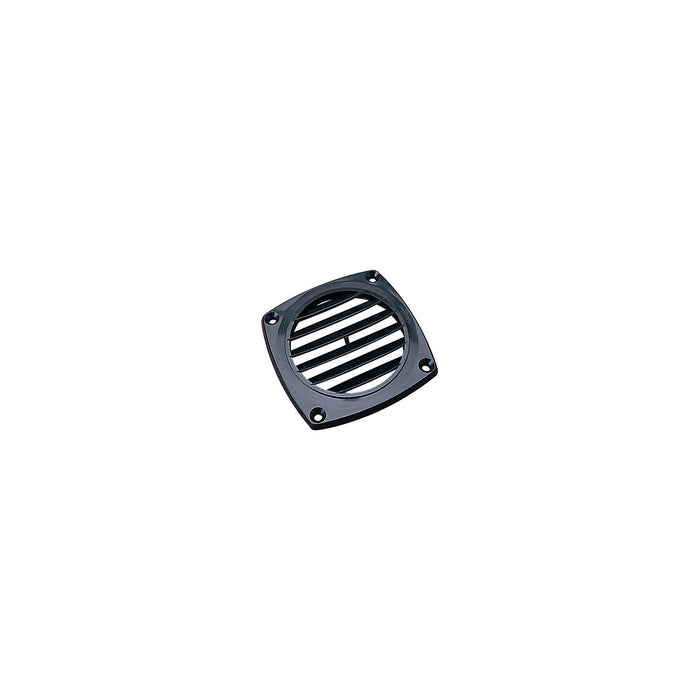 Sea Dog 337326-1 Flush Hose Vent, Black, A: 2-13/16", B:2-3/4", C:3-11/16", D:5/16", fits up to 3" Hose