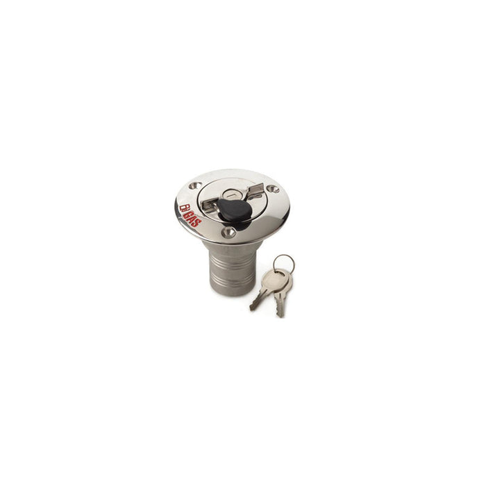Sea Dog 351320L-1 SeaDog Locking Gas Hose Deck Fill w/Keys, 1-1/2" Hose