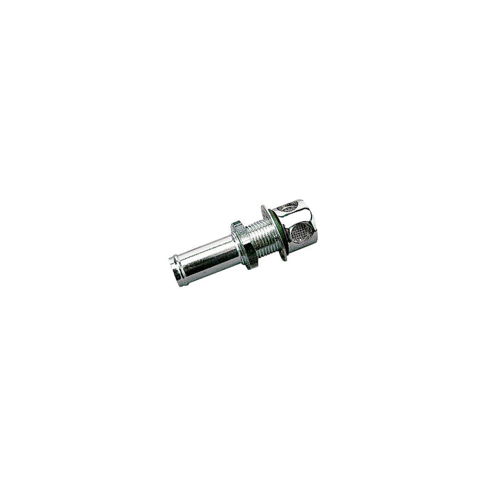 Sea Dog 352010-1 Straight Gas Tank Vent, Chrome Brass