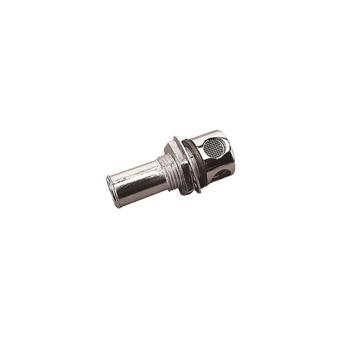 Sea Dog 352110-1 Straight Gas Tank Vent, Chrome Zinc, Carded