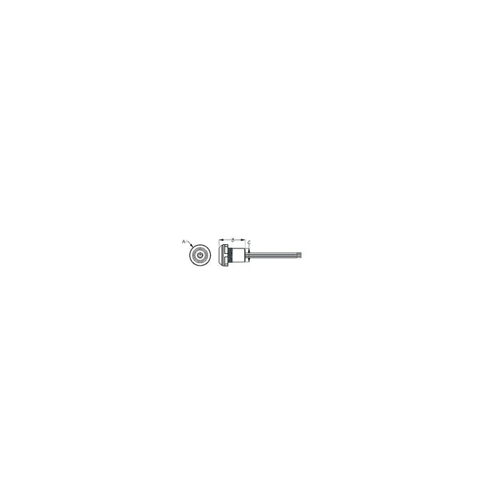 Sea Dog 403065-1 Sea-Dog LED Push Button On/Off Switch