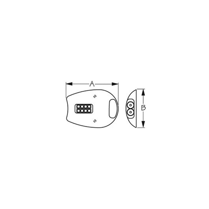 Sea Dog 405951-1 LED (Cree) Docking Lights