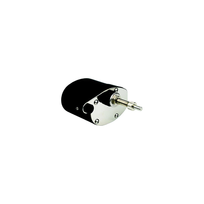 Sea Dog 412328B-3 Standard 12V Wiper Motor, Stamped Powder Coated Steel & Stainless, 2-1/2" Shaft