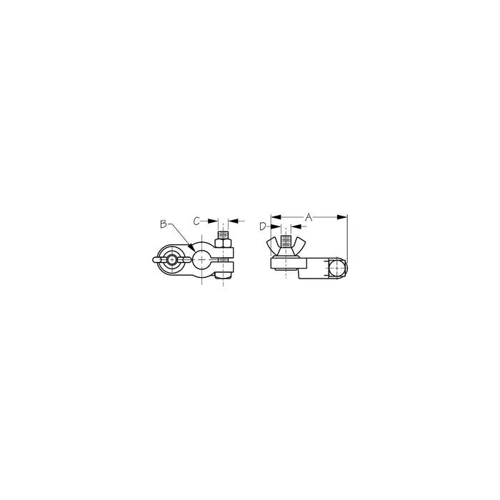 Sea Dog 415211-1 Sea-Dog Battery Terminal, Negative