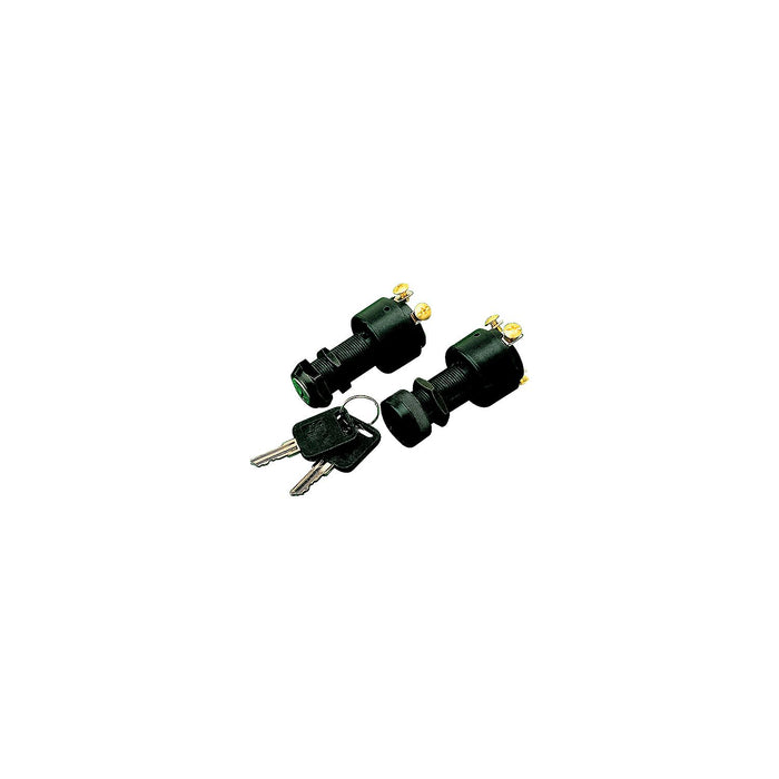 Sea Dog 420366-1 Sea-Dog Switch 3 Position Polypropylene Ignition Switch w/Boot