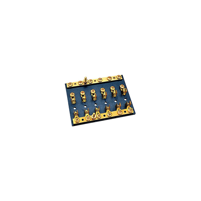 Sea Dog 420546-1 Bakelite Fuse/Terminal Block 6 Gang