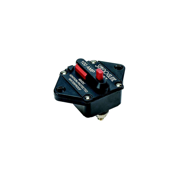 Sea Dog 420882-1 Sea-Dog Hi-Amp Panel Mount Resettable Circuit Breaker 40A, 48 V