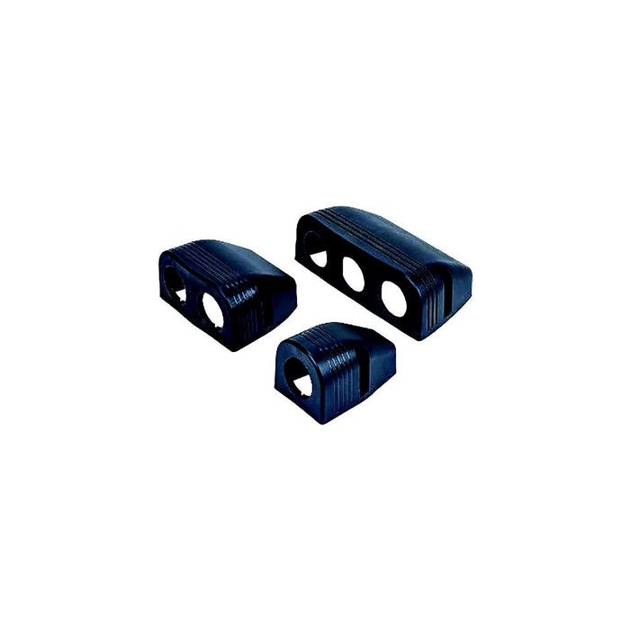 Sea Dog 426029-1 Tent Mount Socket Panel, A: 6", B: 3", C: 1-15/16", D: 1-1/8", 3 holes, #6 FH