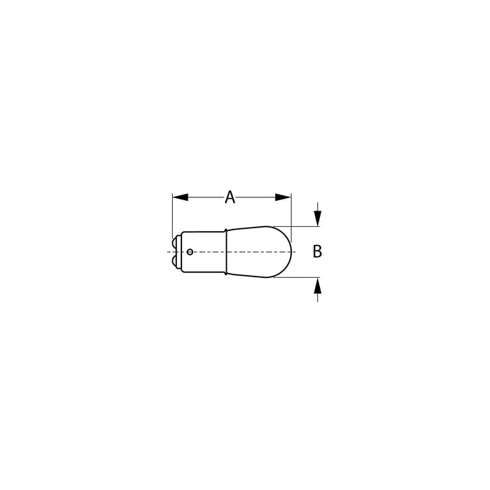 Sea Dog 441034-1 Light Bulb, 2/Card