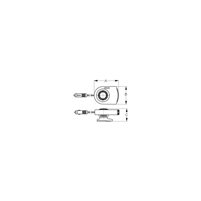 Sea Dog 450150-1 Sea-Dog Ceramic Heater, 12V