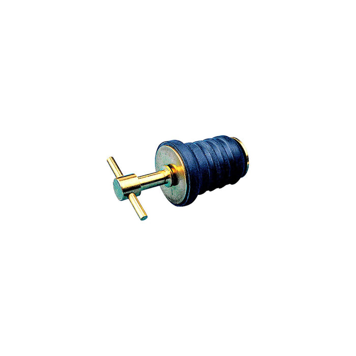 Sea Dog 520080-1 Seadog Brass Tee Handle Drain Plug, 1"