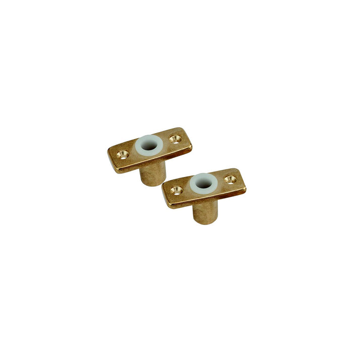 Sea Dog 580600-1 SeaDog Brass Oarlock Sockets, Top Mt., A:1/2" C: 1-1/16"