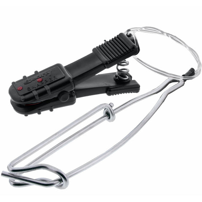 Scotty Snapper Release: líder de 18" con apilamiento y broche autoubicable