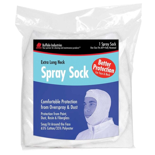 Buffalo 68580 Spray Socks, 10/bag, 100/case