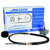 Paquete de dirección rotativa UFlex Rotech de 9 pies: cable, bisel y timón