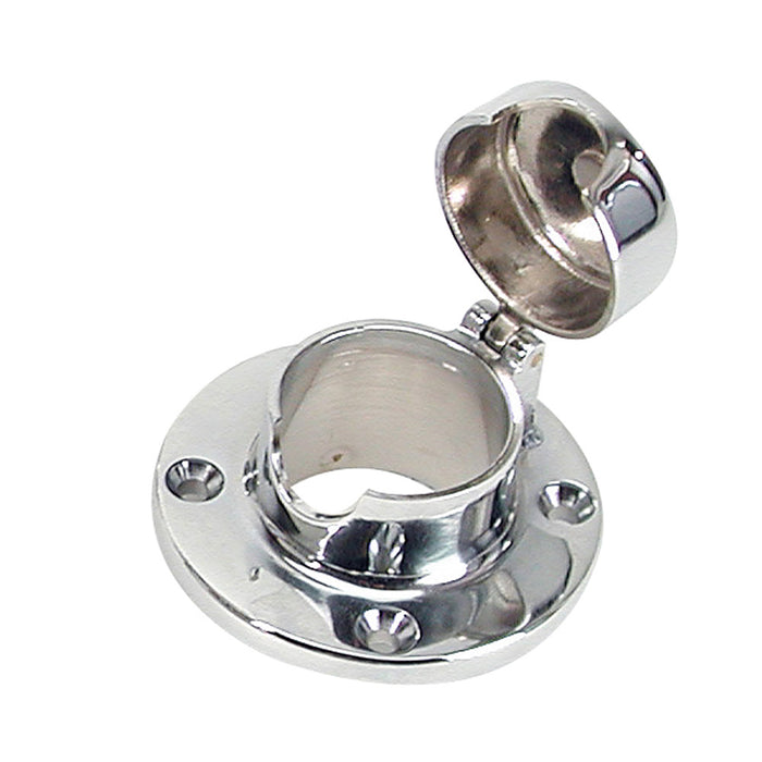 Whitecap S-0112C Chain & Rope Deck Pipe Hinged 1-1/2" Opening