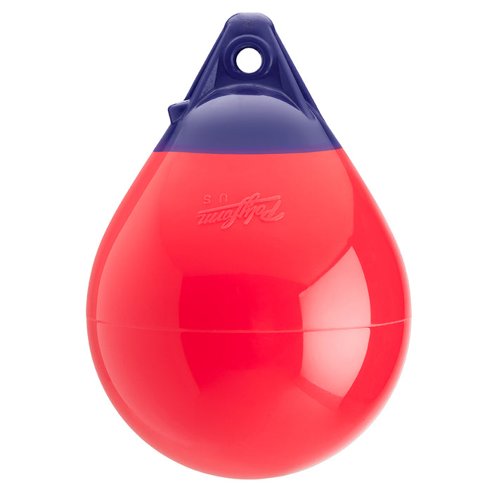 Polyform A-0 RED Red "A" Series Buoy, 8" Dia.