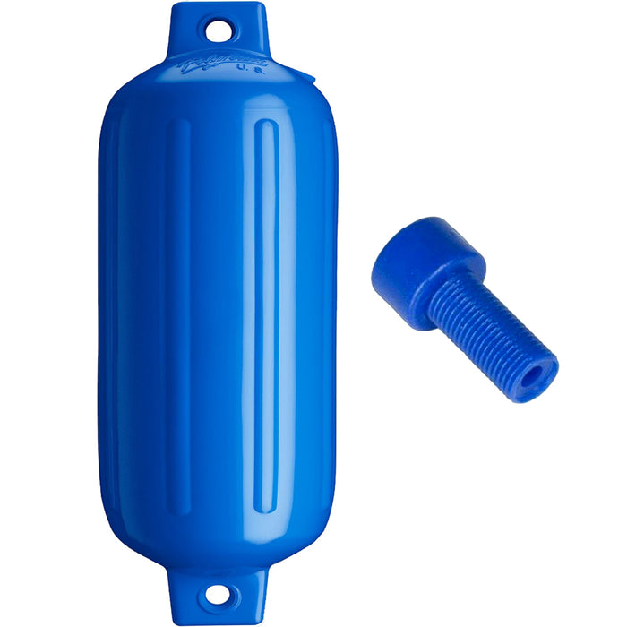 Polyform G-6 BLUE W/AIR ADAPTER G-6 Twin Eye Fender 11" x 30"
