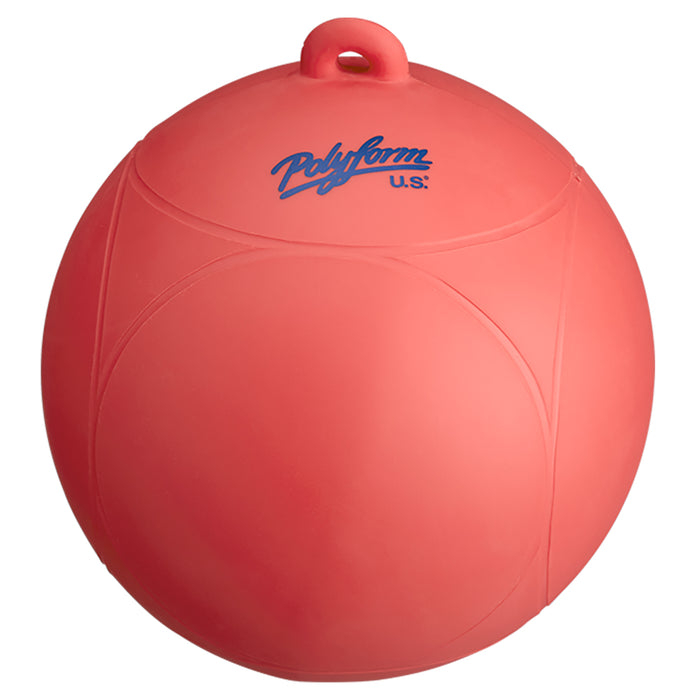 Polyform WS-1 RED 8" Dia. Ski Buoy, Red