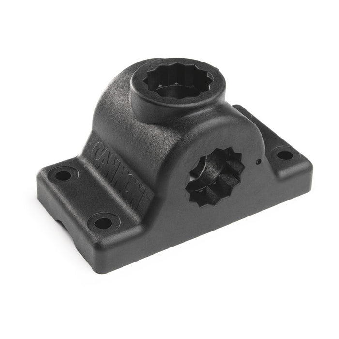 Montaje lateral/de cubierta para cañón para soporte de varilla de cañón