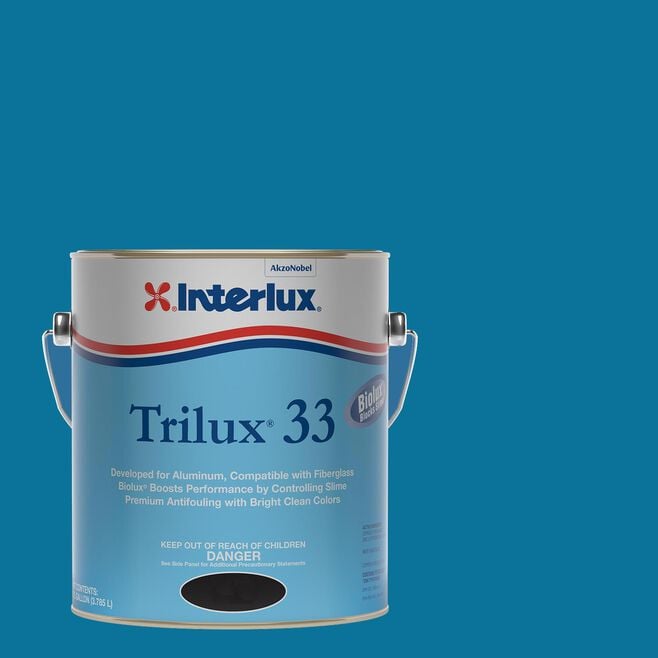 International Paint YBA060/3 Trilux 33, Blue, 3-Gal.